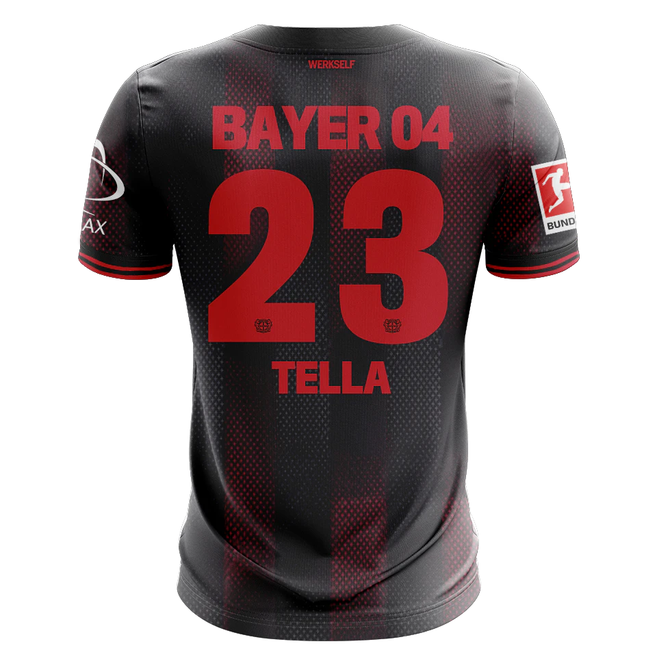 Nathan Tella Bayer Leverkusen shirt