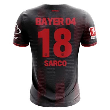 Alejo Sarco Bayer Leverkusen shirt