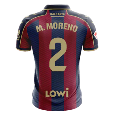 Matías Moreno Levante UD shirt