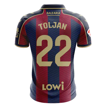 Maglia di Jeremy Toljan (Levante UD)