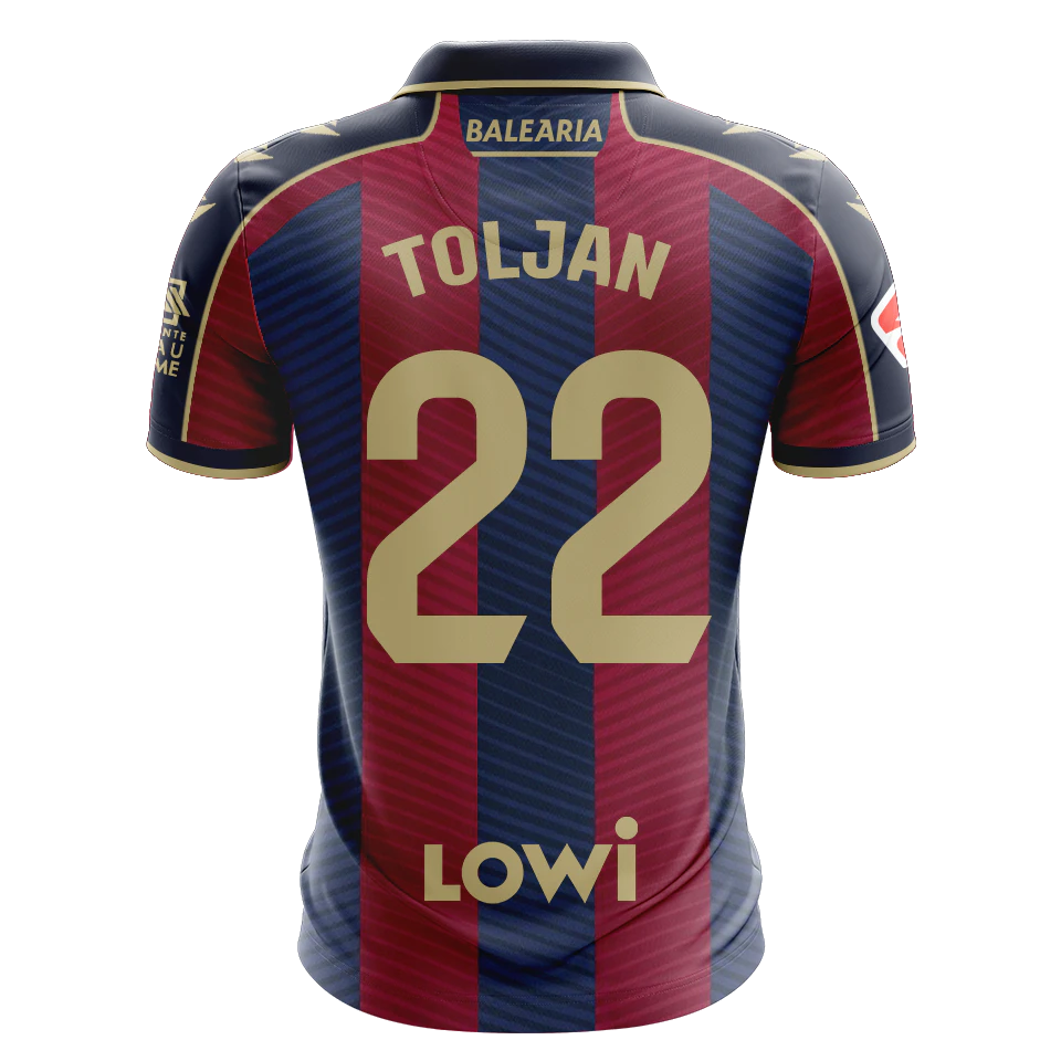 Jeremy Toljan Levante UD camisa.
