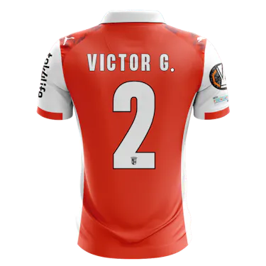 SC Braga 팀의 Víctor Gómez 셔츠