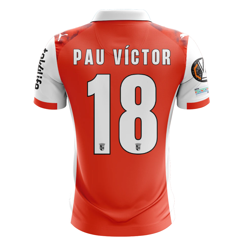 SC Braga-Trikot von Pau Victor