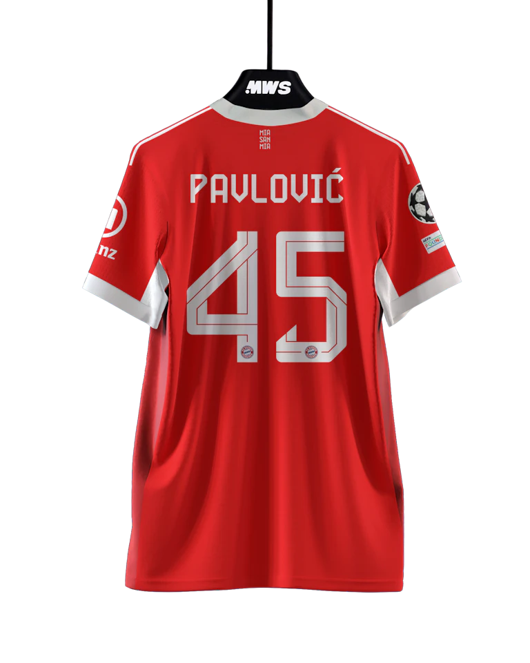 Aleksandar Pavlović FC Bayern München shirt
