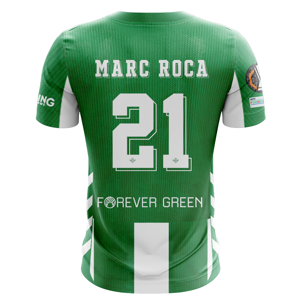 Marc Roca Real Betis camisa.