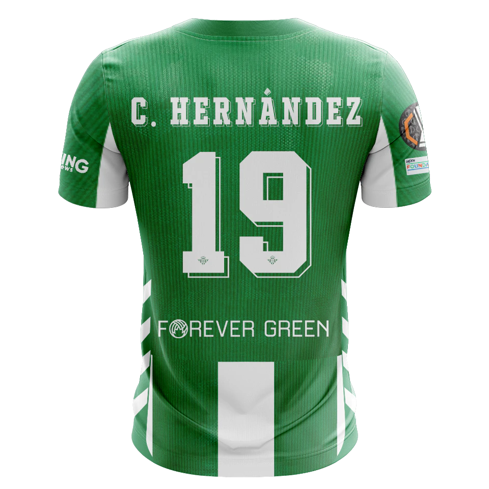 Camilo Hernández Real Betis camisa.