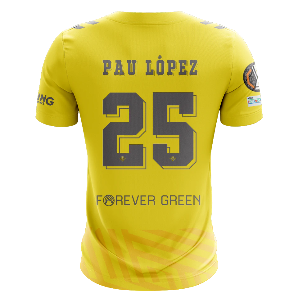 来自Real Betis的Pau López球衣