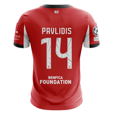サッカーユニフォーム SL Benfica W Official SL Benfica Soccer Game-Worn Jerseys Auctions