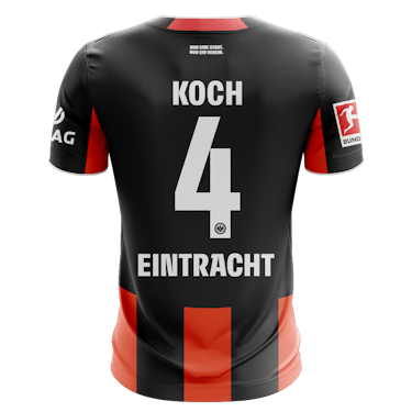 Eintracht Frankfurt 乾選手サイン入りユニフォーム Official Eintracht Frankfurt Soccer Game-Worn Jerseys