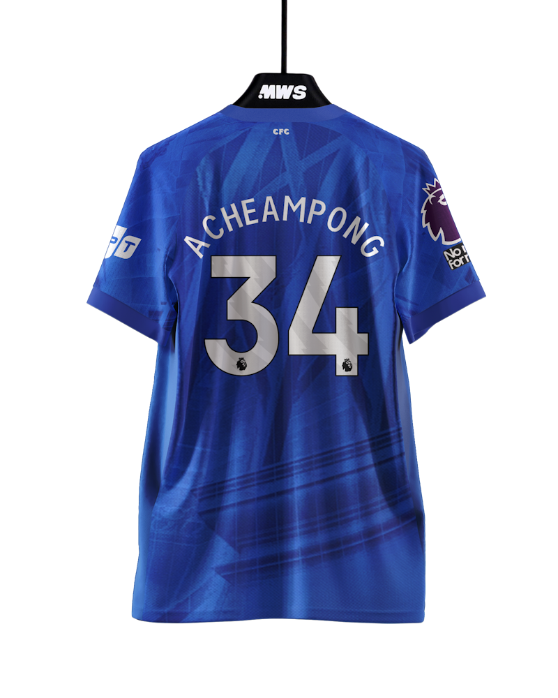 Joshua Lサイズ 34番ジャージ ACHEAMPONG CHELSEA Acheampong MatchWornShirt | Chelsea - Liverpool | ウェア