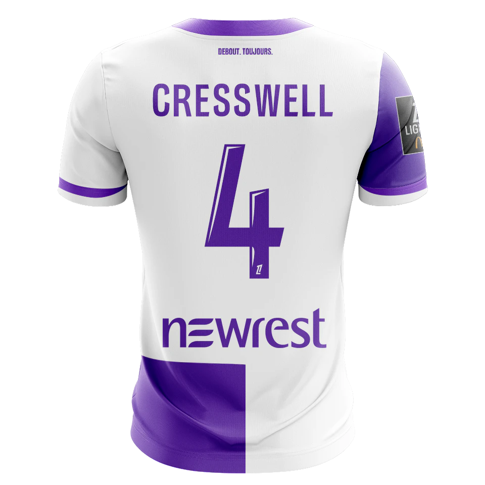 来自Toulouse FC的Charlie Cresswell球衣