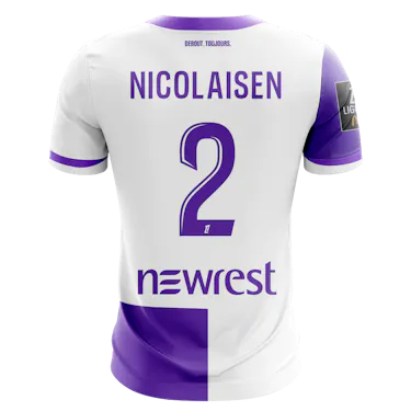 Shirt van Rasmus Nicolaisen Toulouse FC