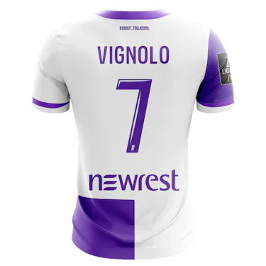 Julián Vignolo Toulouse FC jersey