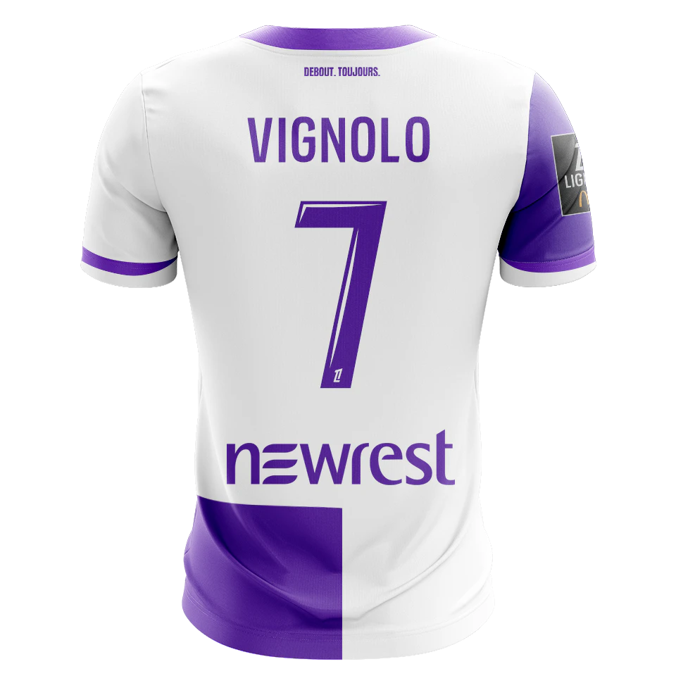 来自Toulouse FC的Julián Vignolo球衣
