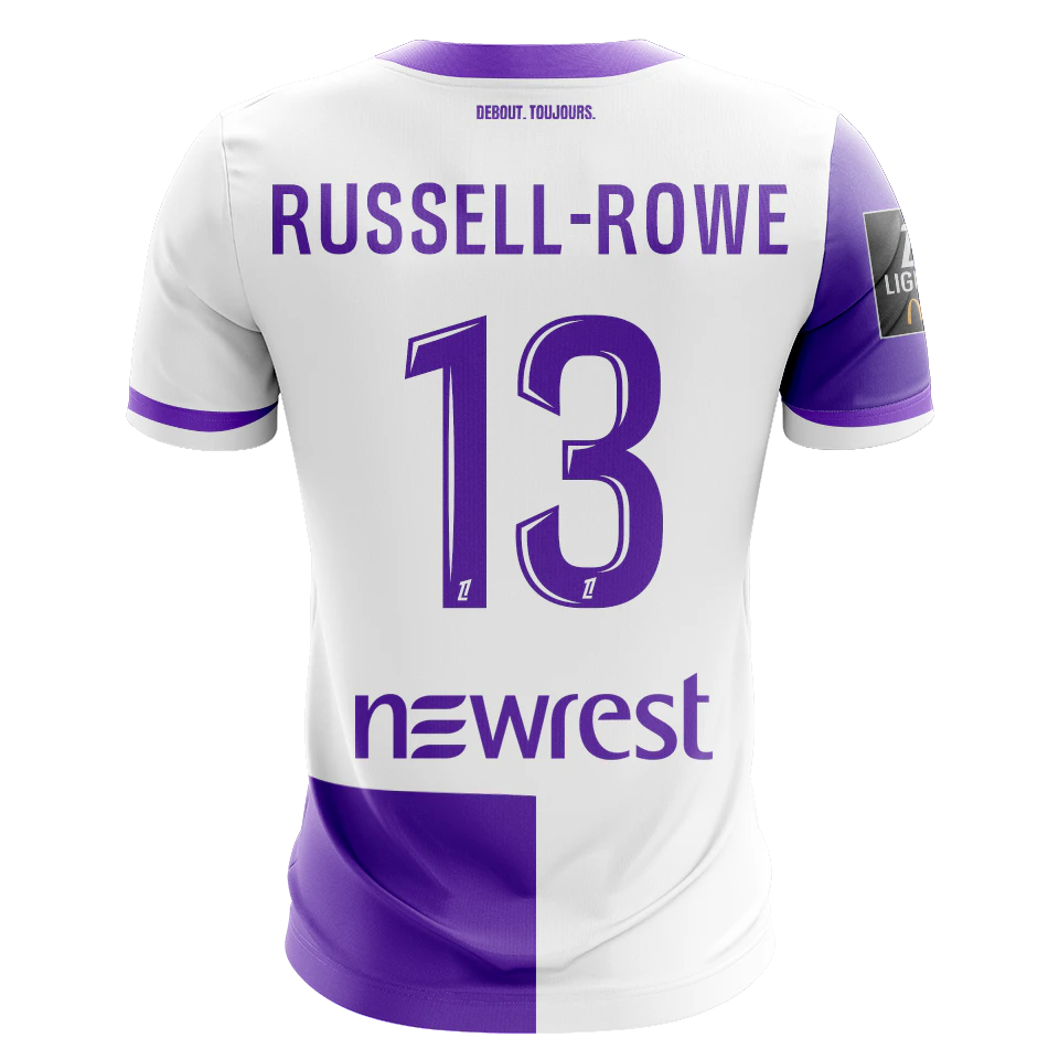 Camisola de Jacen Russell-Rowe, Toulouse FC