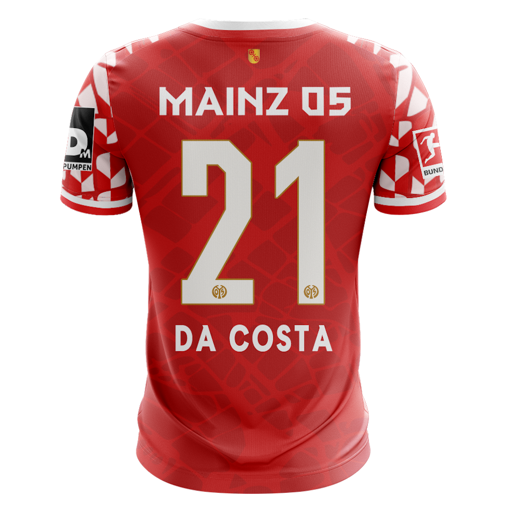 Danny da Costa | Mainz 05 - SC Freiburg | MatchWornShirt