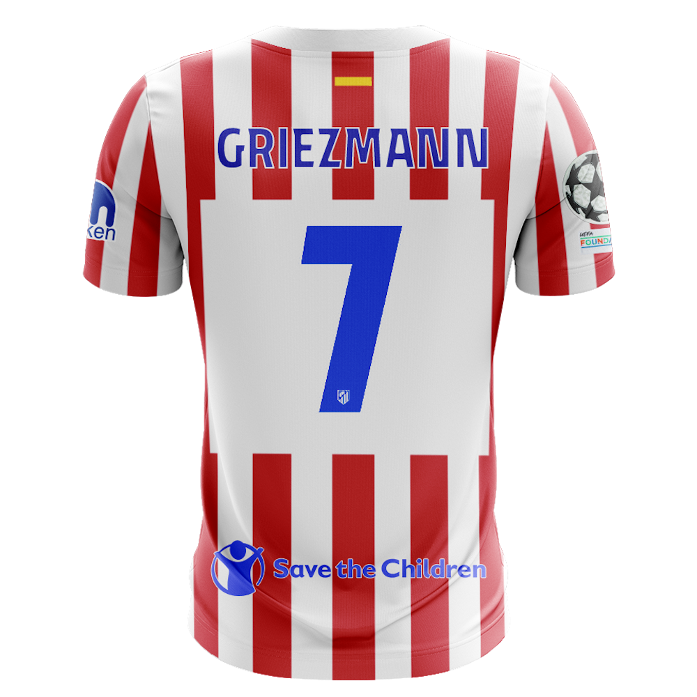 Flocage Officiel Barcelone 2020/2021 - Griezmann - Extérieur - Neuf