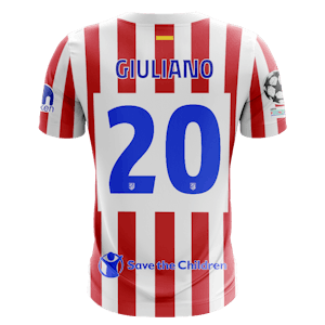 Giuliano Simeone Atlético de Madrid shirt
