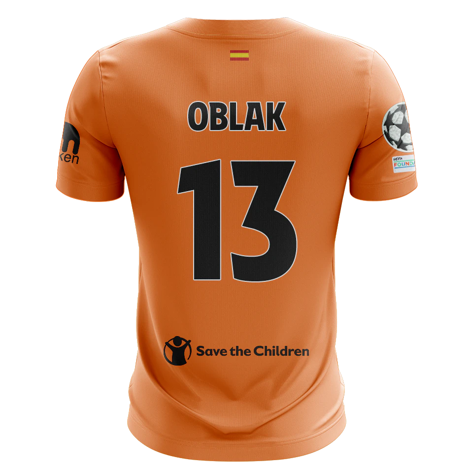 Jan Oblak | Atlético Madrid - Arsenal | MatchWornShirt
