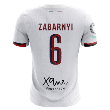 Illia Zabarnyi Paris Saint-Germain camisa.