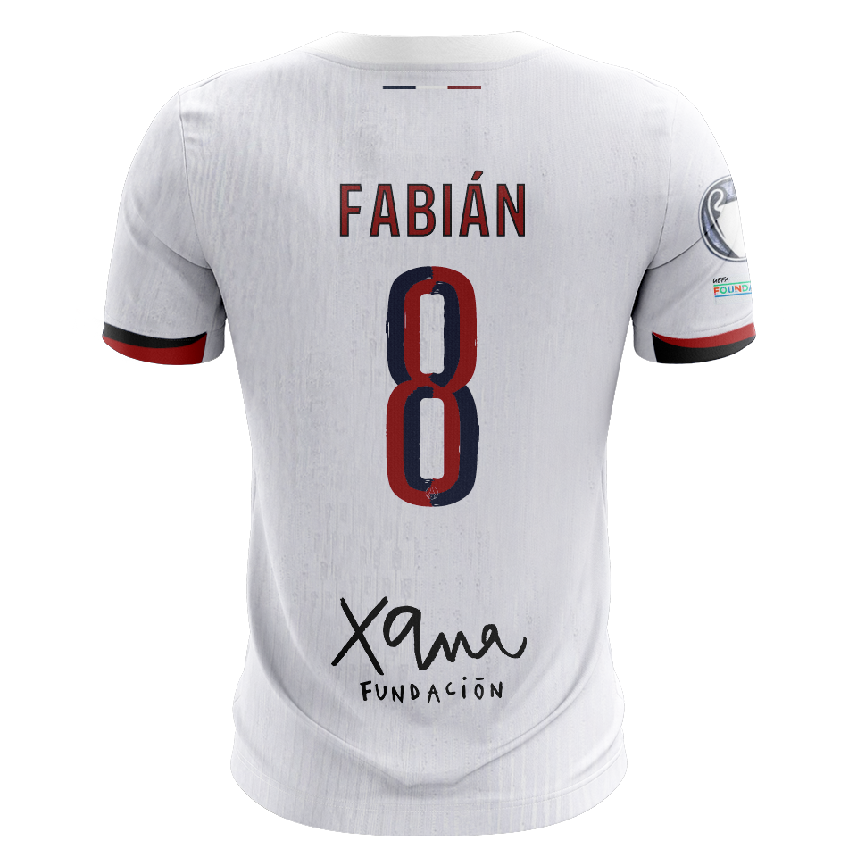 Fabián Paris Saint-Germain camisa.