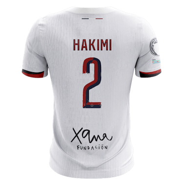 Achraf Hakimi Paris Saint-Germain camisa.