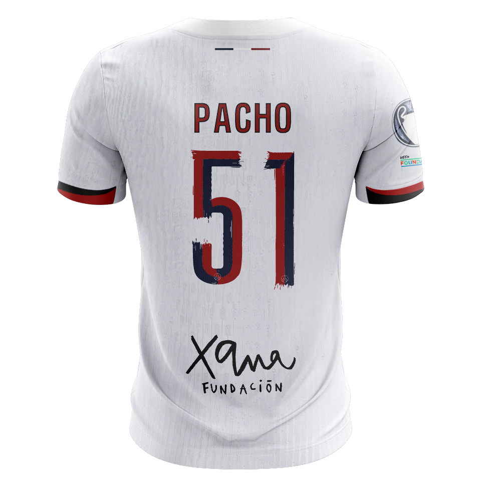 Maglia di William Pacho (Paris Saint-Germain)