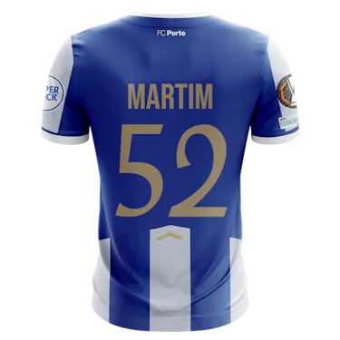 Camisola de Martim Moreira Moutinho Fernandes, FC Porto