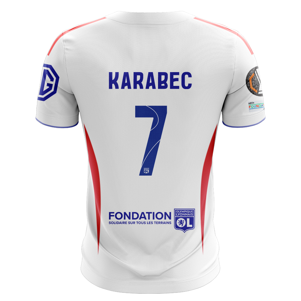Adam Karabec Olympique Lyonnais shirt