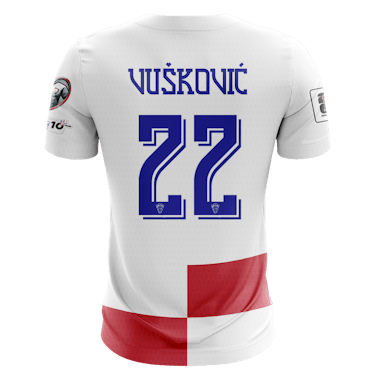 Luka Vušković Croatia shirt