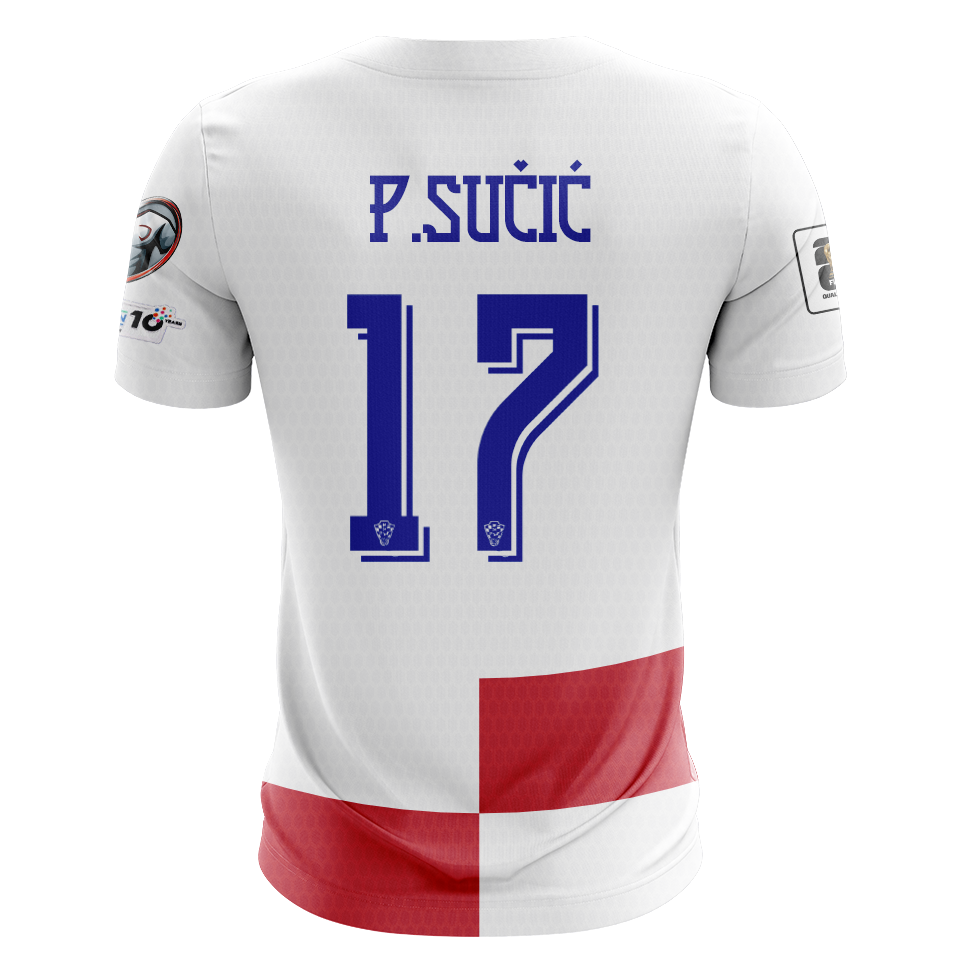 Petar Sučić Croatia shirt