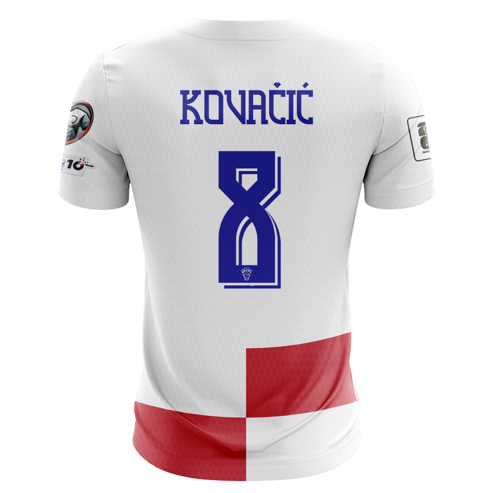 Mateo Kovačić Croatia shirt