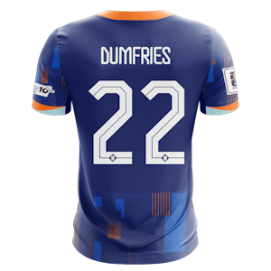 Denzel Dumfries Netherlands shirt