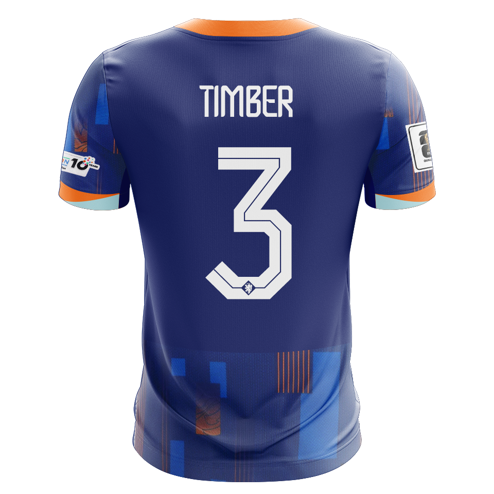 Jurriën Timber Netherlands shirt