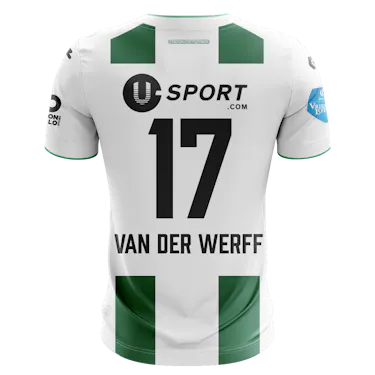 David van der Werff FC Groningen shirt