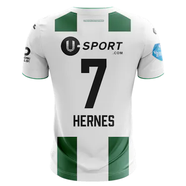 FC Groningen 팀의 Travis Hernes 셔츠