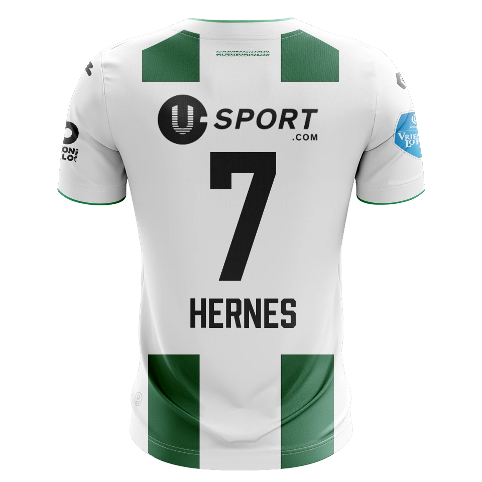 FC Groningen 팀의 Travis Hernes 셔츠