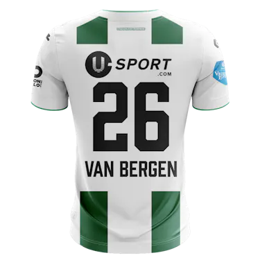 FC Groningen-Trikot von Thom van Bergen