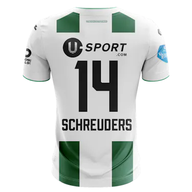Jorg Schreuders FC Groningen のシャツ