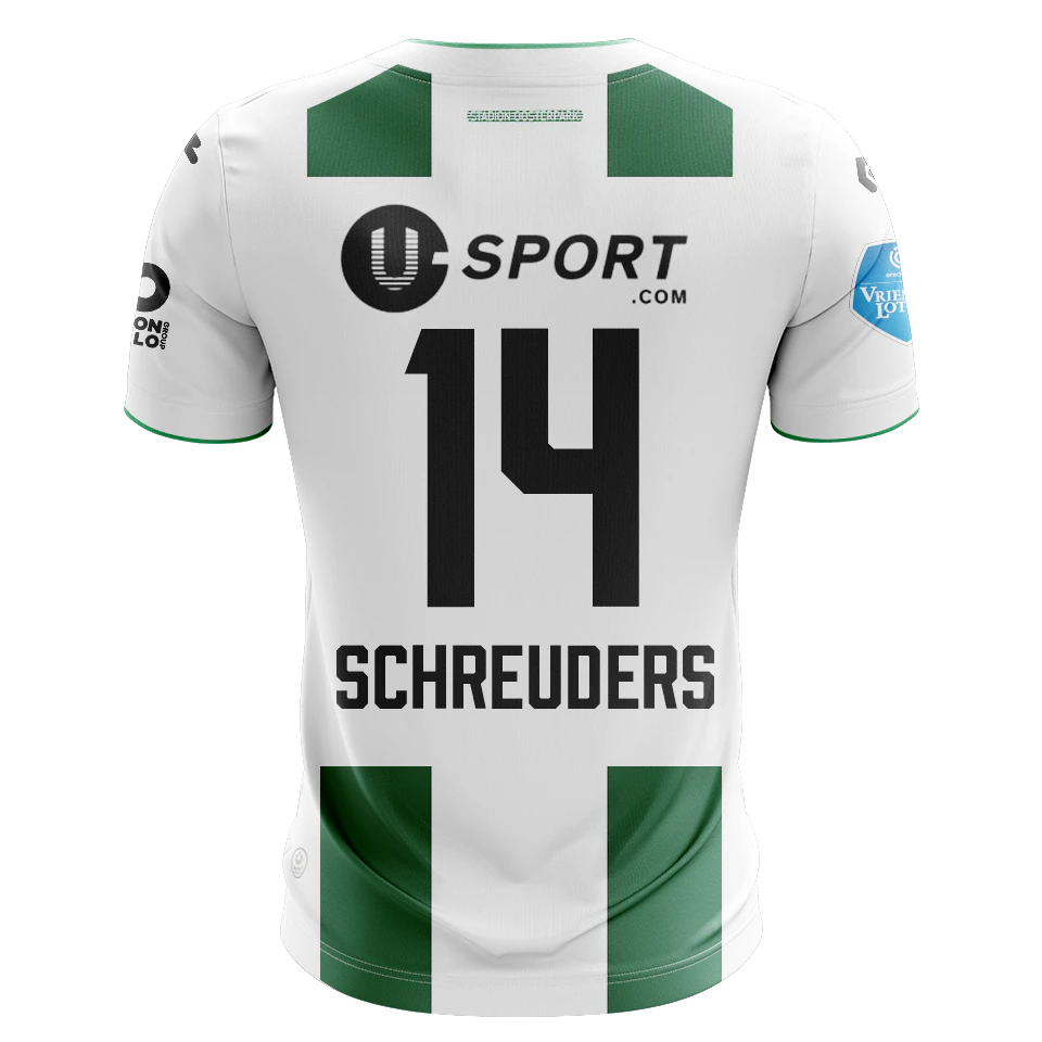 Jorg Schreuders FC Groningen のシャツ
