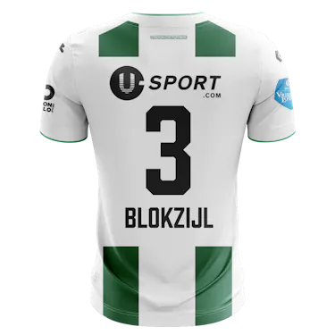 来自FC Groningen的Thijmen Blokzijl球衣