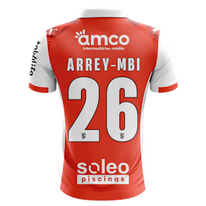 Bright Arrey-Mbi SC Braga shirt