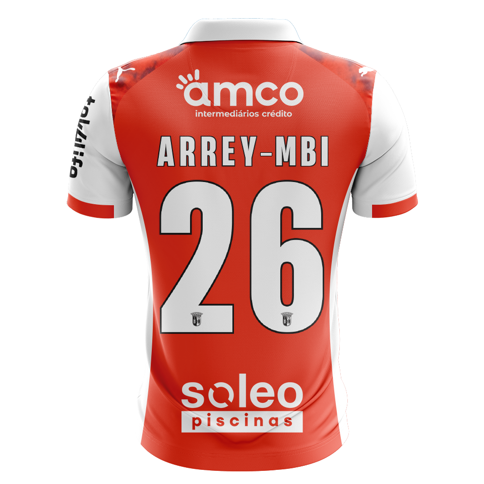 Bright Arrey-Mbi SC Braga shirt