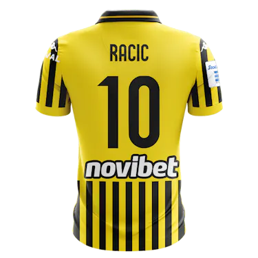 Camisola de Uroš Račić, Aris