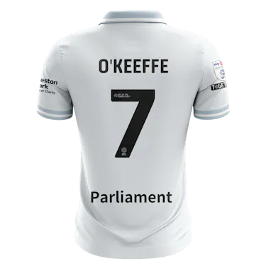 来自Barnsley的Corey O'Keeffe球衣