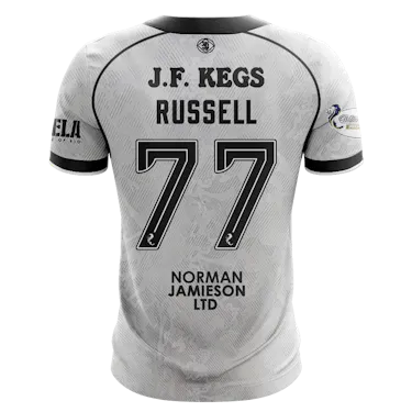 Dundee United 팀의 Johnny Russell 셔츠