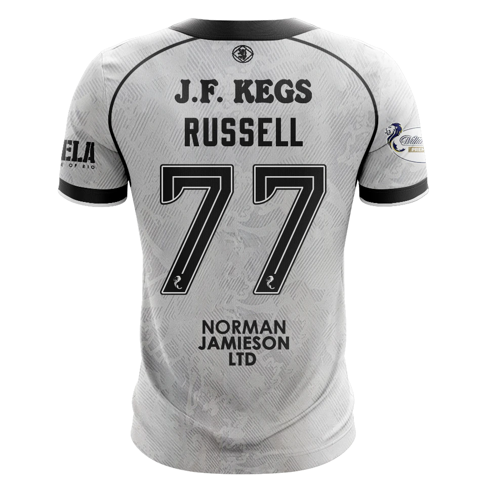 Dundee United 팀의 Johnny Russell 셔츠