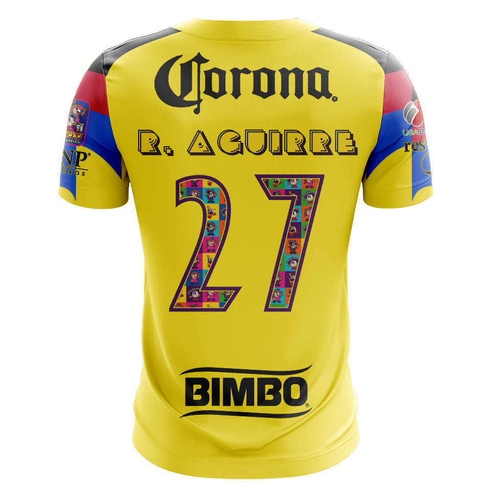 Rodrigo Aguirre Club América shirt