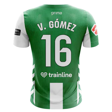 Valentín Gómez Real Betis shirt