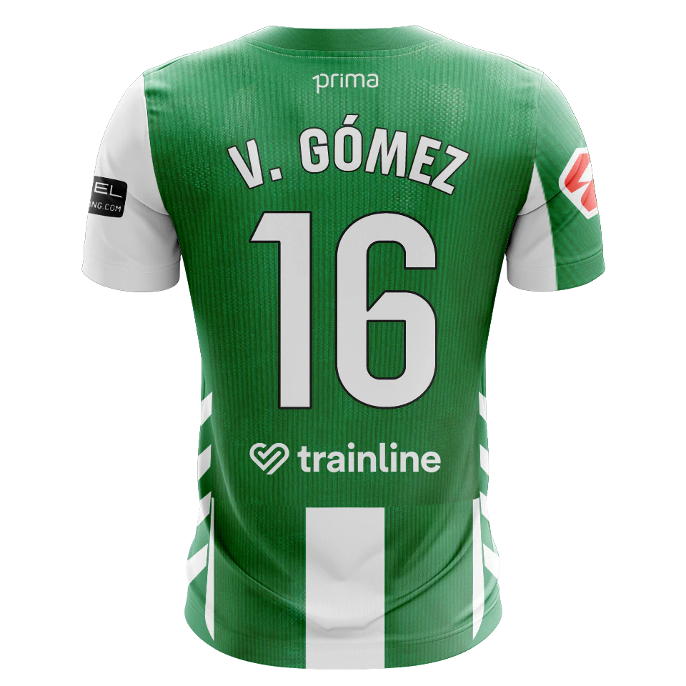 Valentín Gómez Real Betis shirt